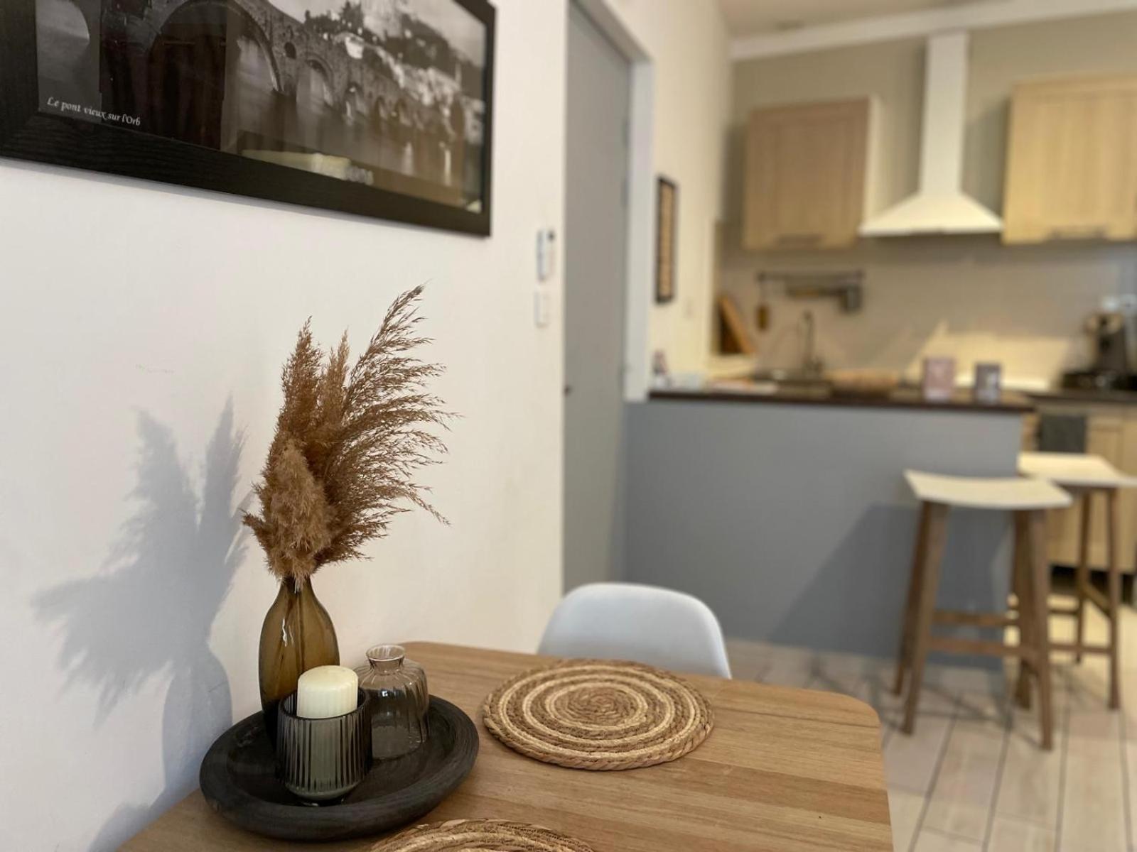 Joli Appartement Hypercentre T2, Classe Meuble De Tourisme 3 Avec Parking Gratuit Μπεζιέ Εξωτερικό φωτογραφία